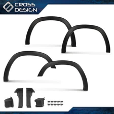 Fit For 2019-2024 Dodge Ram 1500 Matte Fender Flares Factory Style w/ Mud Guard