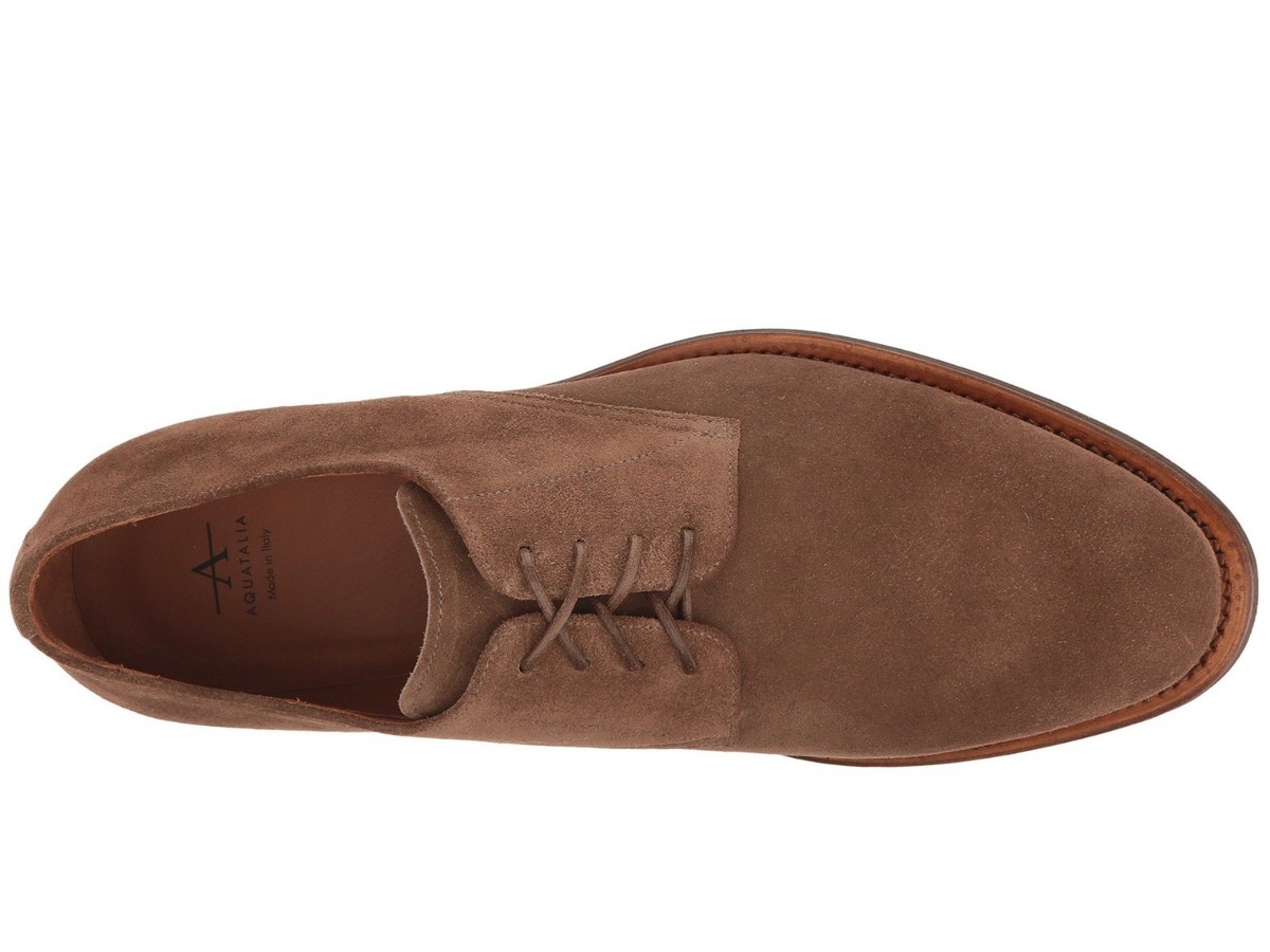Aquatalia Neal Suede Derbies | Taupe | Men\'s 9 US Jon Taupe – Aquatalia® main image 3
