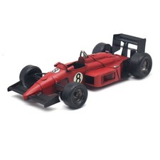 Formula One Car Model Tin Red Ferrari F1 Style Model Formula One Lovers Gift