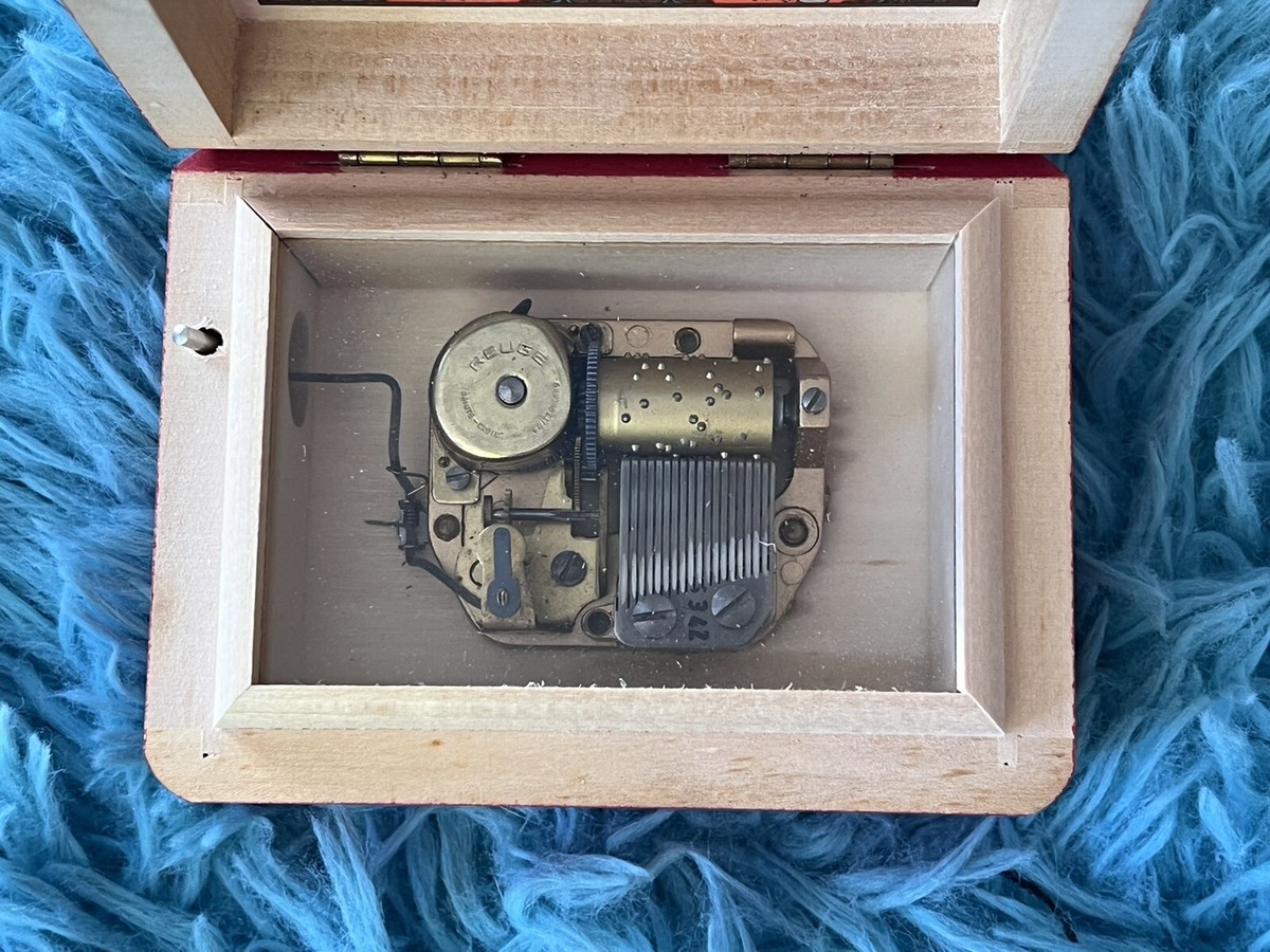 だ*る様 REUGE オルゴール Eine kleine Nachtmusik Vintage REUGE Switzerland Music Box Mozart Eine Kleine