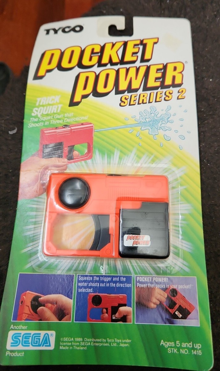 TYCO Pocket Power Trick Squirt Series 2 1989 Toy Water Gun