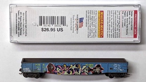 MTL Micro-Trains 10544131 Golden West Service GVSR 327024 FW desgastado de fábrica  | Zustand: New