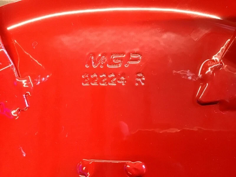 Juego de 4 cubiertas de pinza de freno MGP rojas para 11-18 BMW SERIE 7 750 740 22224SMGPRD Foto 4 de 4