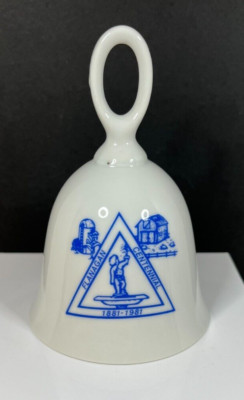 Vintage Flanagan, Illinois Centennial 1881-1981 Barn & Silo Collectible Bell
