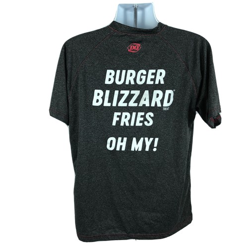 Dairy Queen Employee Uniform Shirt Burger Blizzard Fr… Gem