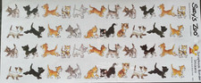 SUZY'S ZOO "CATS" SCRAPBOOK BORDER STICKER 9903
