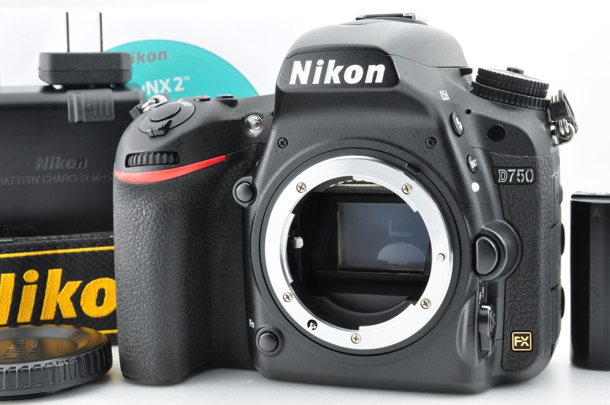 Near Mint sc:37945 (25%)] Nikon D750 24.3MP DSLR FX Body from