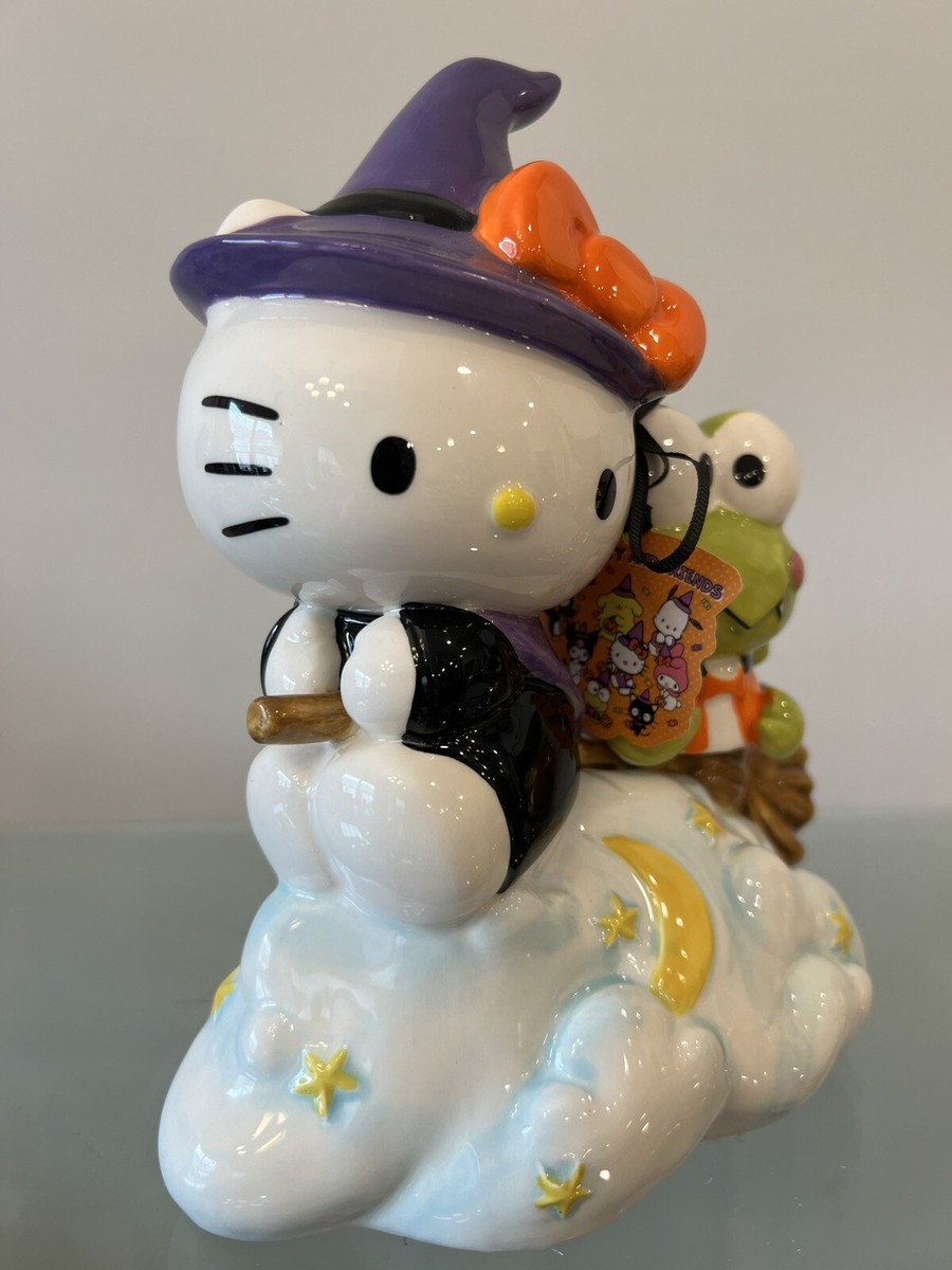 キティ HELLO KITTY x BLUE SKY Halloween Witch With Keroppi Ceramic