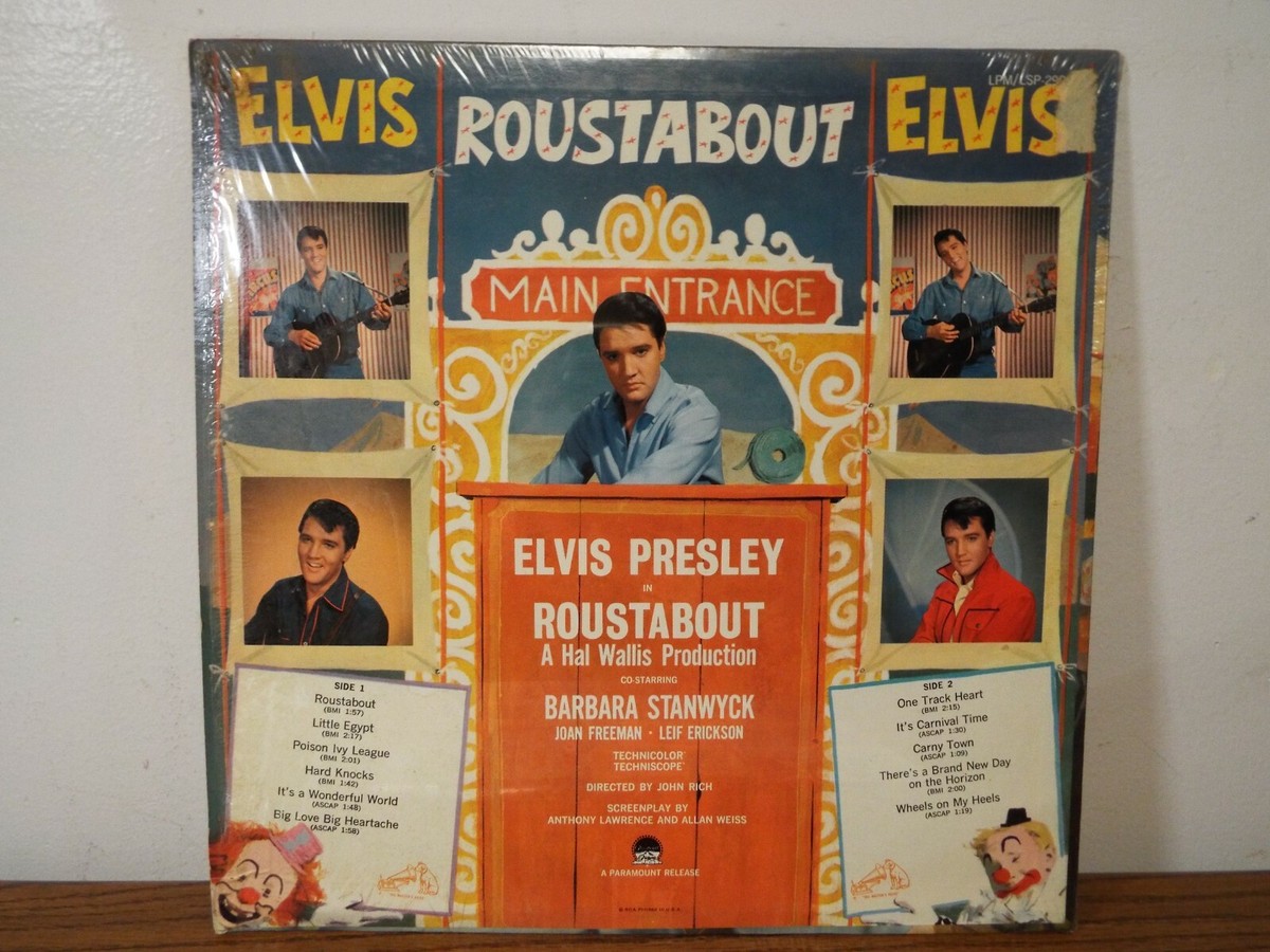 ELVIS PRESLEY ROUSTABOUT MONO LP VINYL ALBUM | eBay