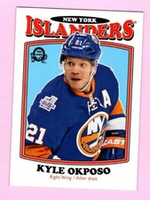 2016-17 O-Pee-Chee Retro #235 Kyle Okposo New York Islanders