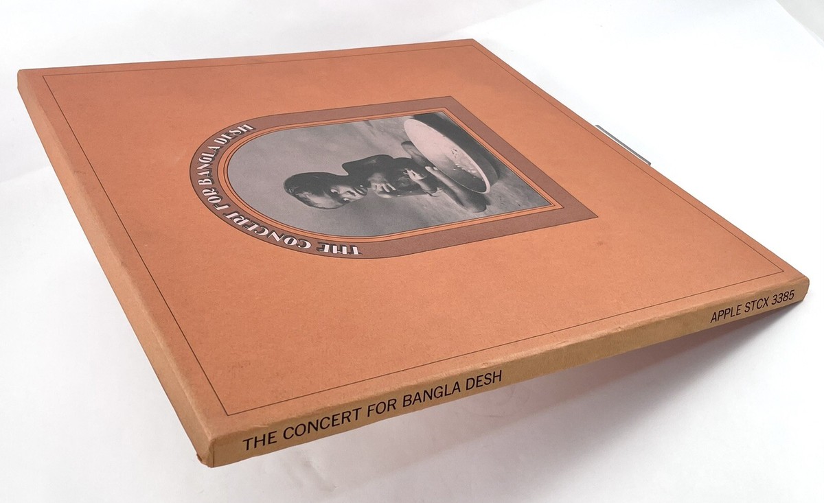 『ＴＨＥ ＣＯＮＣＥＲＴ ＦＯＲ ＢＡＮＧＬＡ ＤＥＳＨ（３ＬＰ）』見本盤・中古 CONCERT FOR BANGLADESH GEORGE HARRISON 3 LP Box Vinyl EX Record