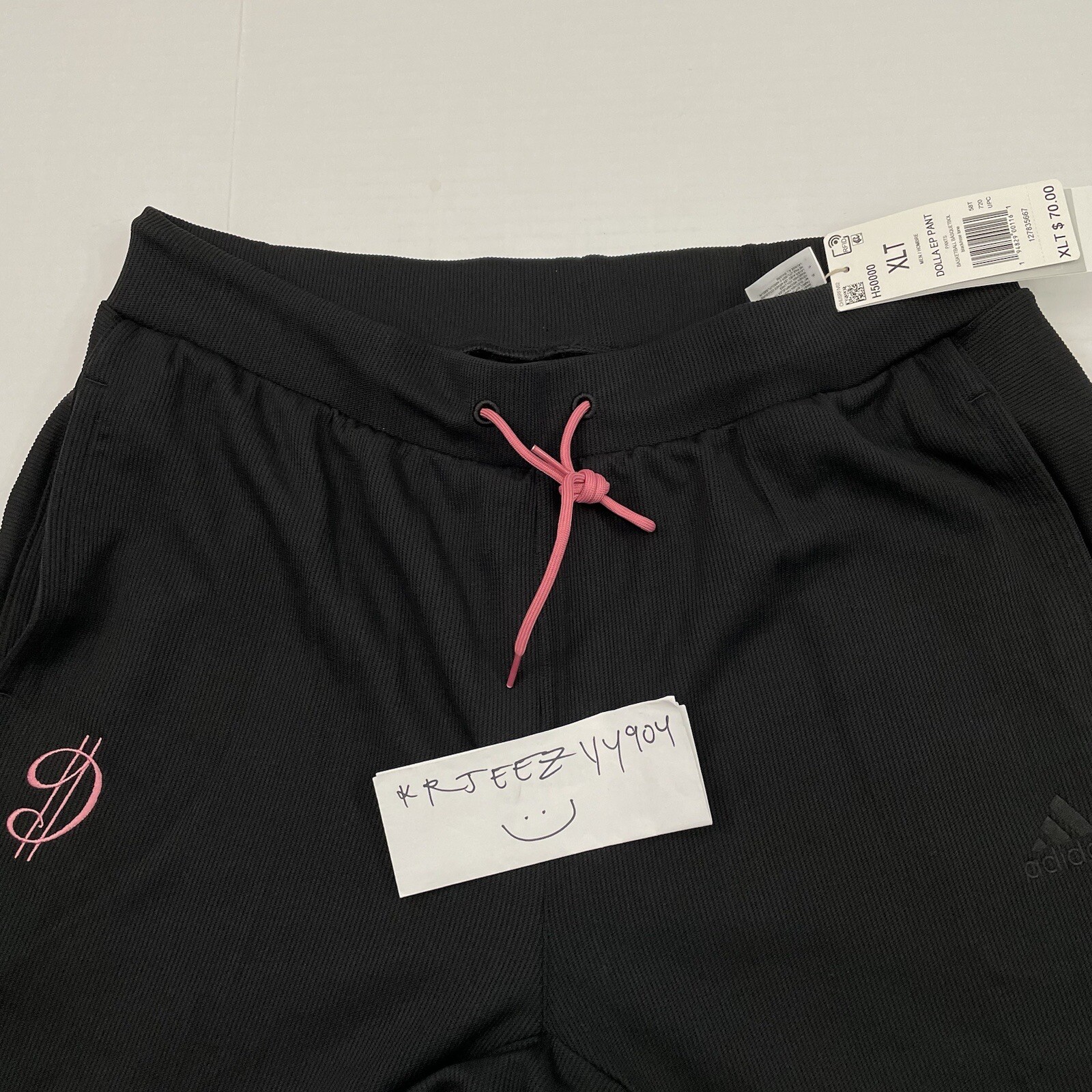 70 Mens Size XL Tall Adidas Dame Dolla EXTPLY Sweatpants H50000 Pink