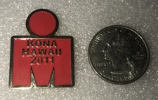 2011 IRONMAN HAWAII WORLD TRIATHLON COLLECTORS ANNUAL PIN 100% ORIGINAL