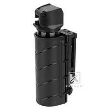KRYDEX Pepper Spray Holder 360 Rotatable OC/Mace Pepper Holster Carrier for Belt