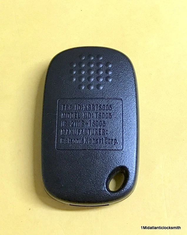 NEW OEM ORIGINAL SUZUKI GRAND VITARA SX4 XL7 KEYLESS ENTRY REMOTE FOB KBRTS005 - Image 2 of 2