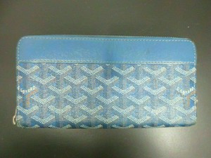 goyard wallet zipper