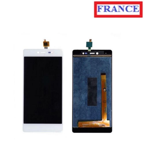 Écran Complet Tactile + LCD Pour Wiko UFeel Lite - Assemblé, Blanc, Neuf