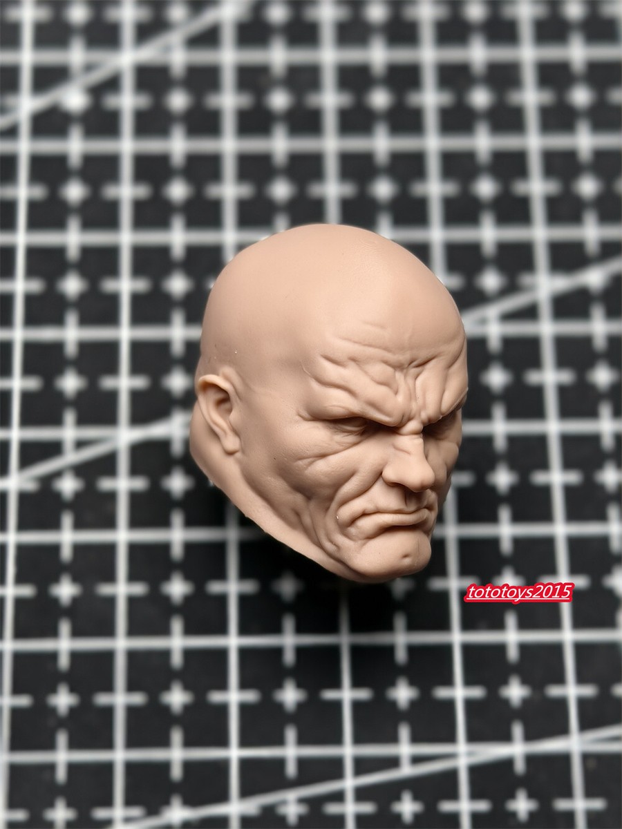 1:4 1:6 1:12 1:18 Comics Kingpin Angry Head Sculpt For Male Action