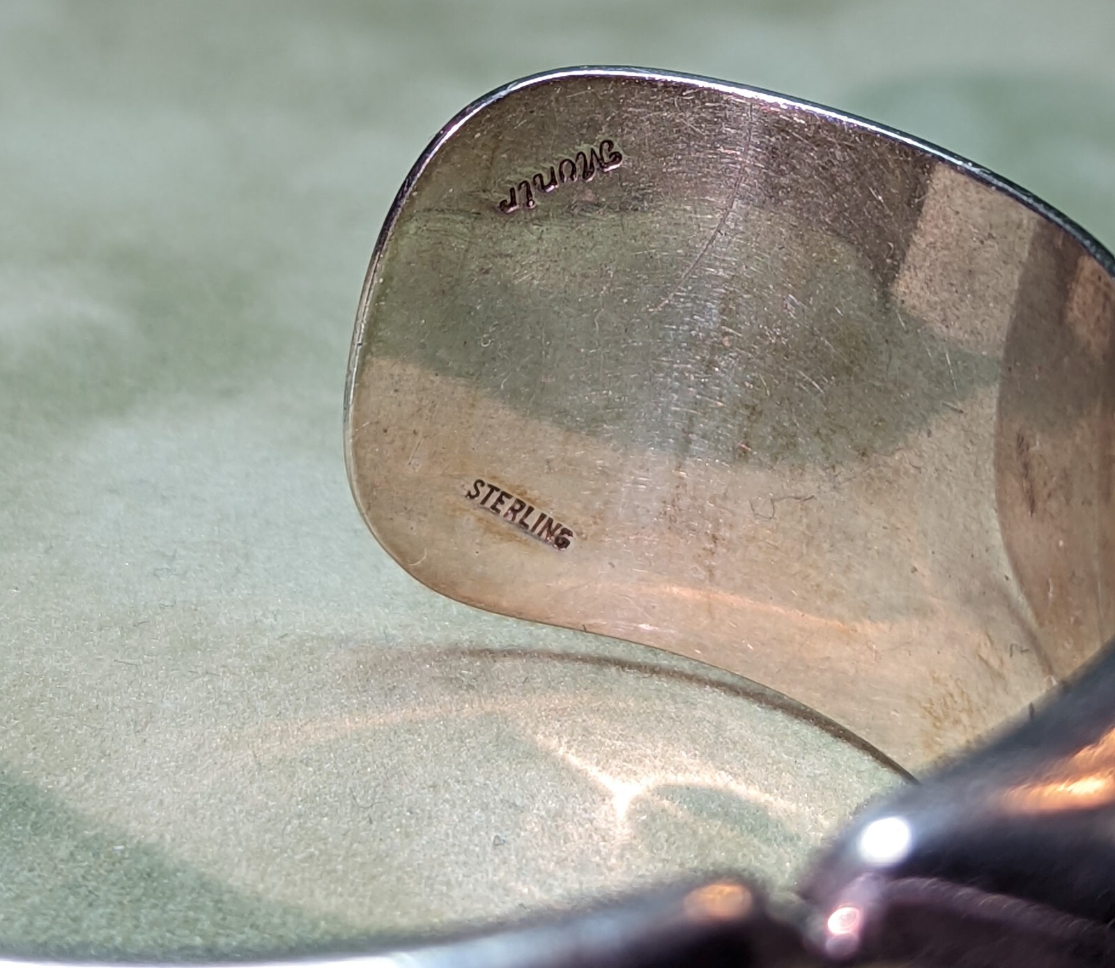 MUNIR  Solid STERLING SILVER Unique Style Cuff Br… - image 12