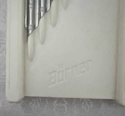 Vintage Börner Original Wellenwaffelschneider Gemüseschneider W. Germany • Borner - Bild 6 von 6