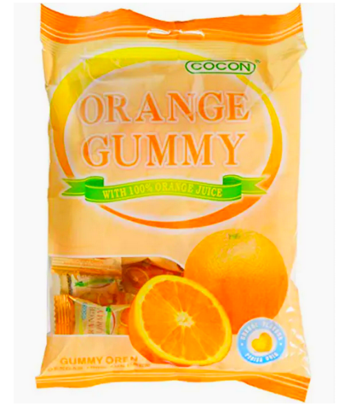 Cocon Gummy with 100 Orange Juice Flavor Candy 3.5 Ounce eBay