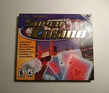 Las Vegas Super Casino Plus PC CD ROM Windows 95 & Higher Brand New B488