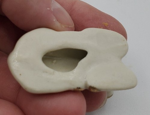 Vtg White Porcelain Nativity Set Replacement Cow Figurine Unbranded 1" x 1 1/2" - Picture 5 of 7