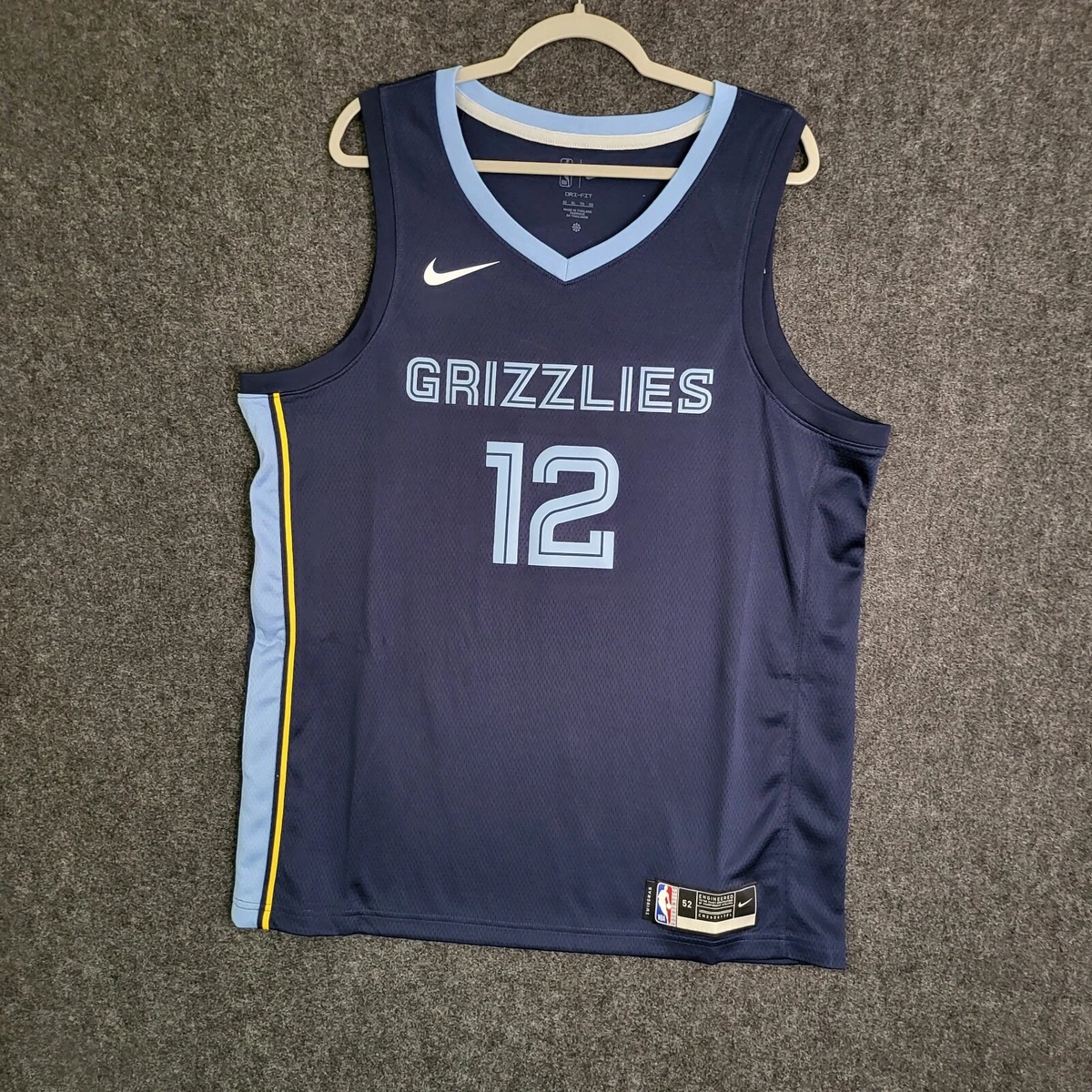 Nike Ja Morant NBA Memphis Grizzlies #12 Dri-FIT Swingman Jersey Size XL