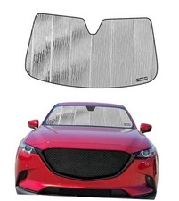 Windshield Sunshade for Mazda 2016-2023 CX-9 without sensor Silver AstraGuard 
