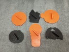 Halloween Cookie Cutters Plastic Black And Orange 6 Piece — photo 2