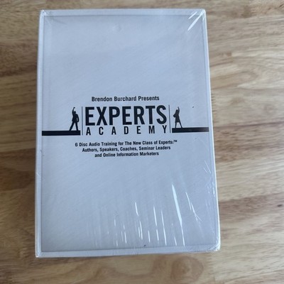 Brendon Burchard Presents Experts Academy 2011 6 Disc Audio Training Set