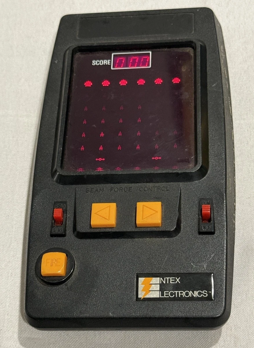 Jeu Électronique Vintage Entex Space Invader – 1980 – Non Testé – État Moyen