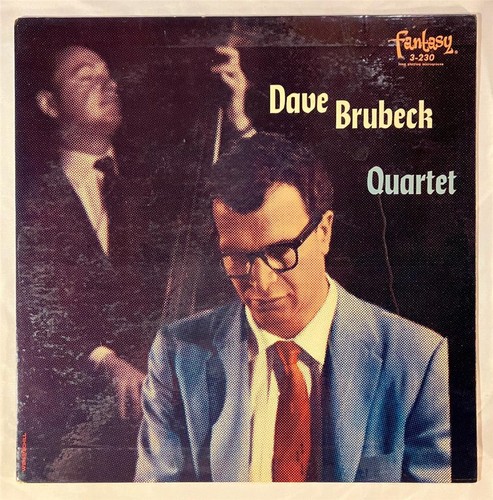 Dave Brubeck Quartet S/T Self-Titled LP 1956 12" Reissue Fantasy 3-230 Red Vinyl - Picture 2 of 6