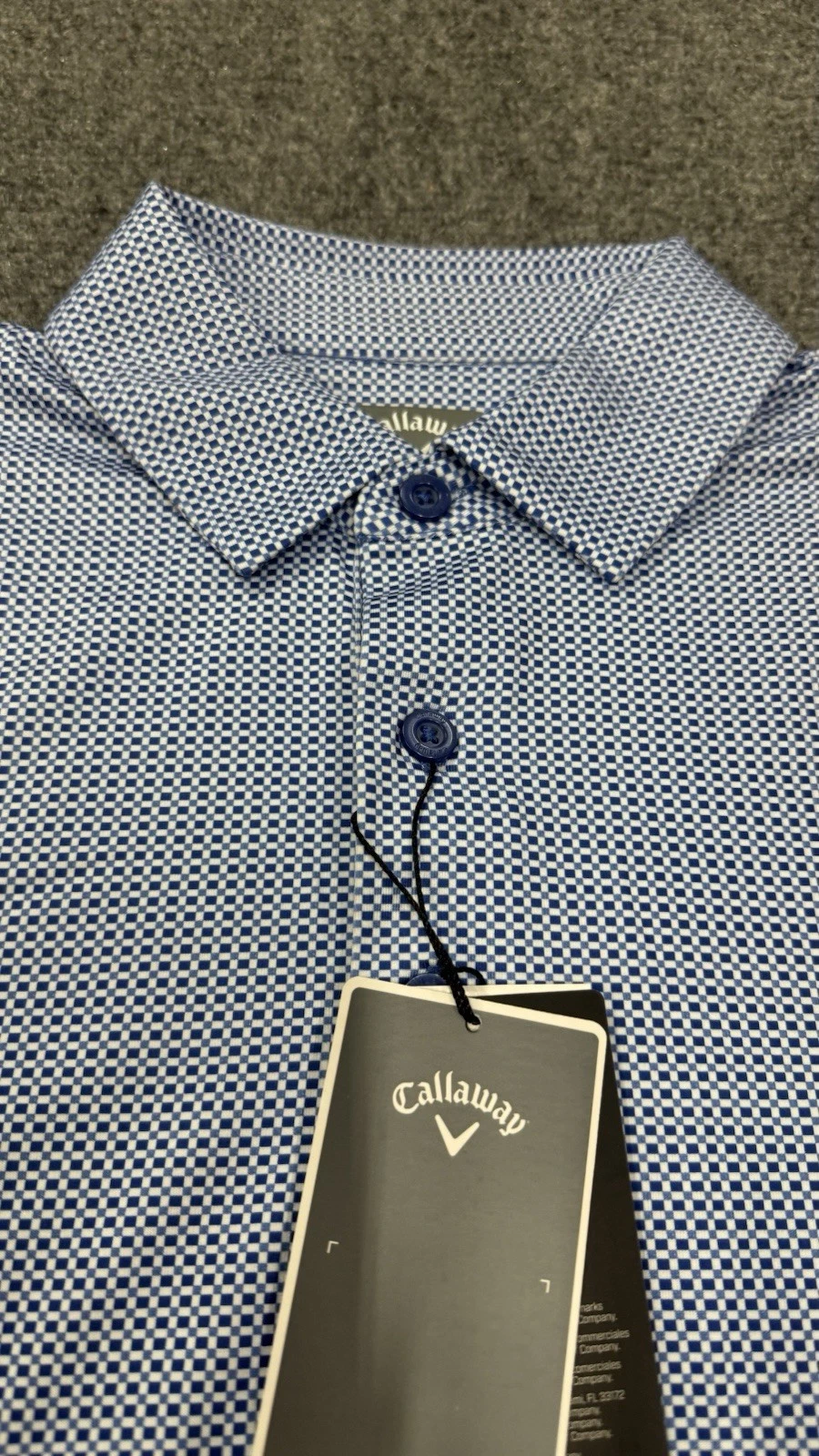 Callaway Men's Opti-Dri Blue Golf Polo Size L Short Sleeve Lightweight
Opens in a new window or tab