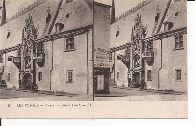 RAR: Fehler auf CP 54 mit Stroboskop-Effekt NANCY Herzogspalast 1900er Jahre