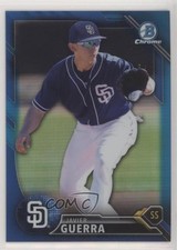 2016 Bowman Draft Chrome Top Prospects Blue Refractor Javy Guerra Javier a2v