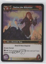 2009 World of Warcraft TCG: Blood of Gladiators Naliss the Silencer #140