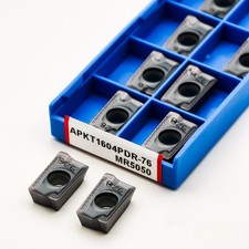 10pcs APKT1604PDR-76 Carbide Milling Inserts Fits BAP300R Steel Stainless Steel