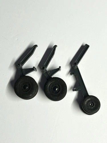 GI Joe ARAH. 1983 Skystriker. Parts. Rear Front Landing Gear Set 3