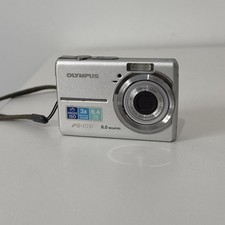 Olympus FE 190 6MP Digital Camera Tested Working NO BATTERY CHARGER WORKS GREAT
