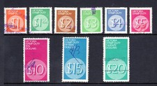 AUSTRALIA VICTORIA 1966 NUMERALS DUTY / REVENUE STAMP LOT -CV $46