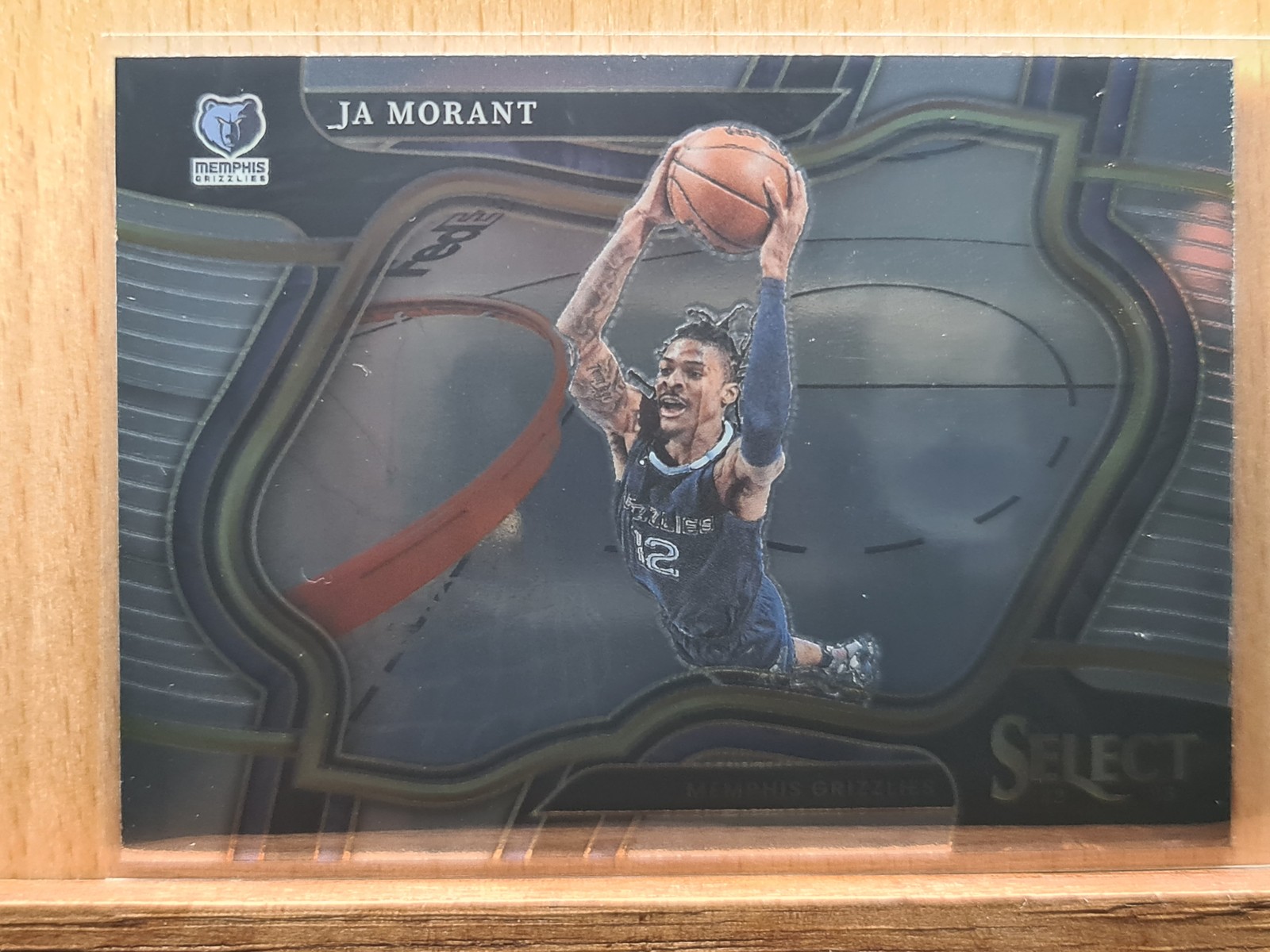 Ja Morant #258 2022-23 Panini Select Courtside Silver Base Grizzlies A0220A