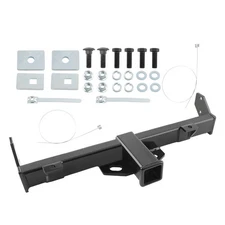 Front Mount Trailer Hitch 2in Receiver for Jeep Wrangler 07-17 Wrangler JK 2018