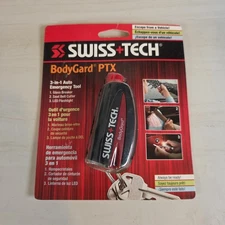 Swiss+Tech BodyGard PTX 3 in 1 Auto Emergency Tool (BGCS31-NA)