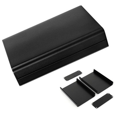 Schlankes Design Aluminium PCB Gehäuse perfekt für DIY Projekte Größe 80 x 5
