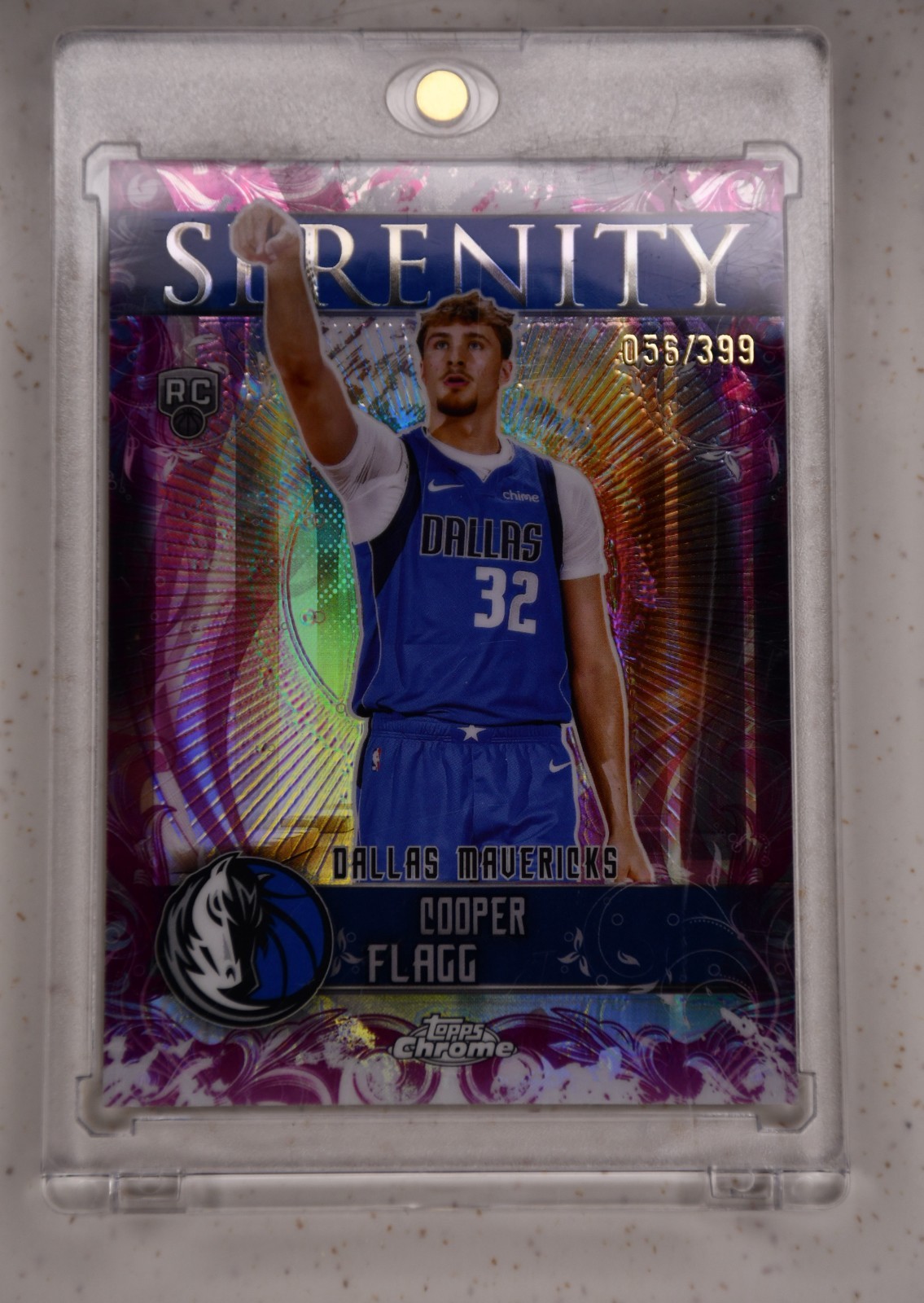 2025-26 Topps Chrome - Serenity Cooper Flagg #SY-11 Magenta Refractor /399 (RC)