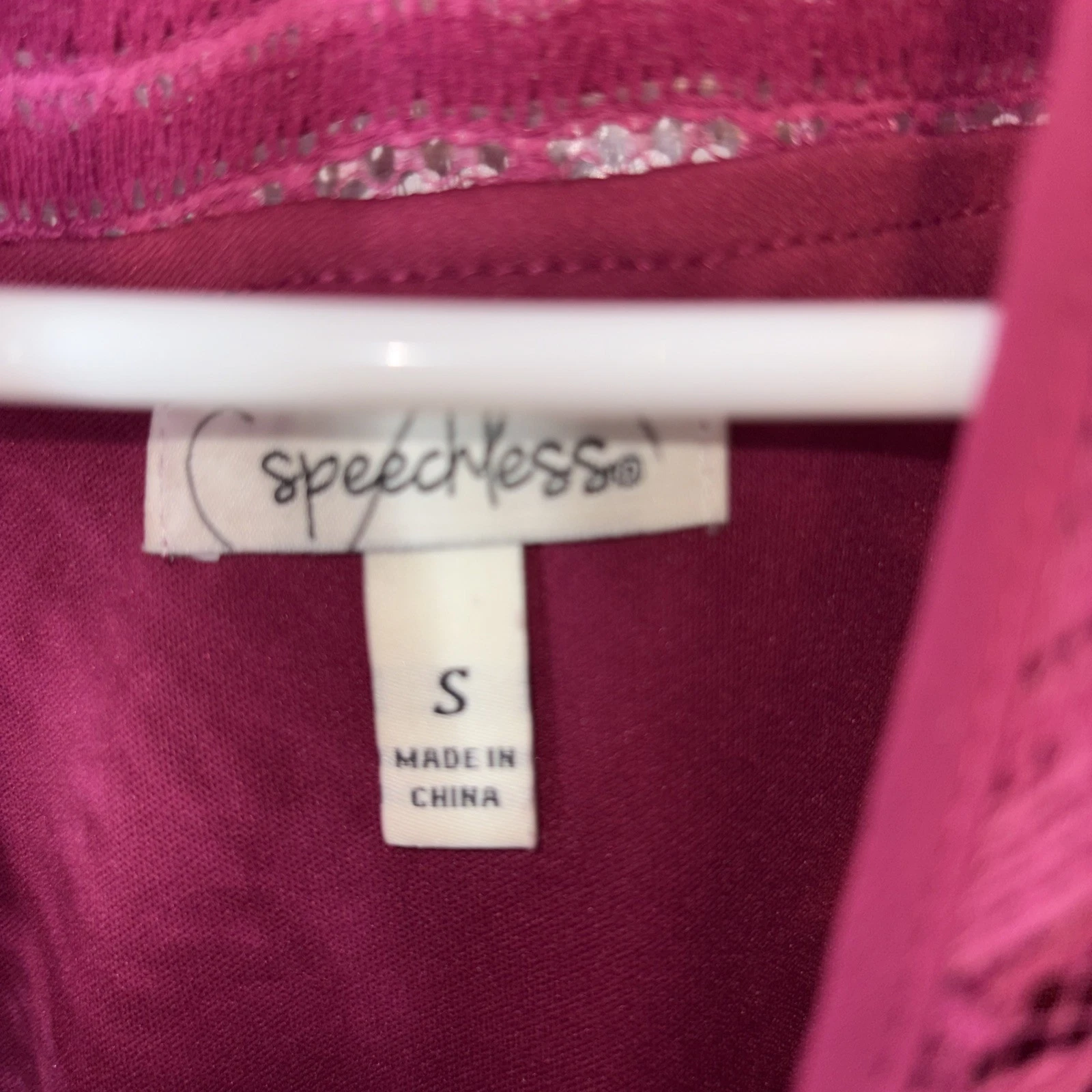 VETEMENTS Abito in pizzo senza parole rosso bordeaux manica 3 4 tubino 1161