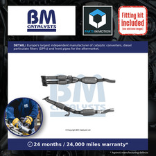 Catalytic Converter Type Approved + Fitting Kit fits SEAT LEON 1P1 1.6 Front BM