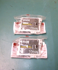LOT OF 2 - EPSON T5098 Ink Cartridge - BK Matte Black - NEW Never Installed.