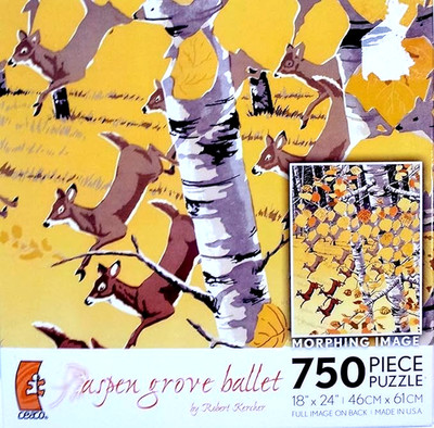 Aspen Grove Ballet 750 Piece Jigsaw Puzzle - Robert Kercher NEW IN BOX